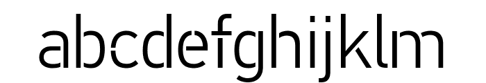 PFDINStencilPro-Light Font LOWERCASE