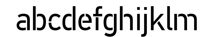 PFDINStencilPro-Regular Font LOWERCASE