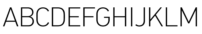 PFDINTextArabic-Thin Font UPPERCASE