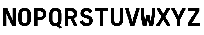 PFDekkaMonoPro-SemiBold Font UPPERCASE