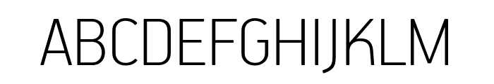 PFHandbookPro-Thin Font UPPERCASE