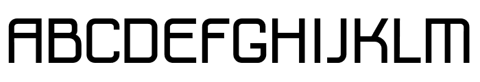 PFHausSquarePro-Regular Font UPPERCASE