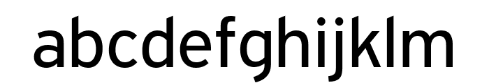 PFHighwaySansPro-Regular Font LOWERCASE