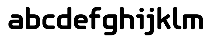 PFIsotextPro-Bold Font LOWERCASE