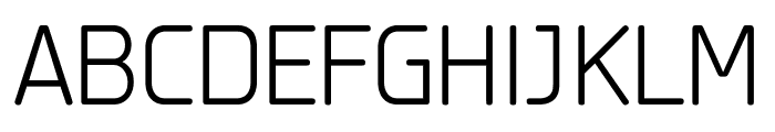 PFIsotextPro-Light Font UPPERCASE