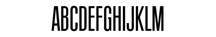 PFMellon-Light Font UPPERCASE