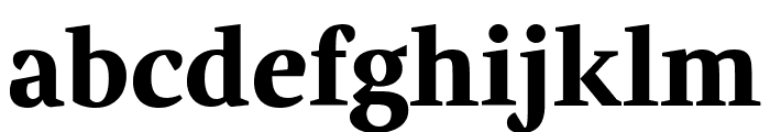 PFOccula-Bold Font LOWERCASE