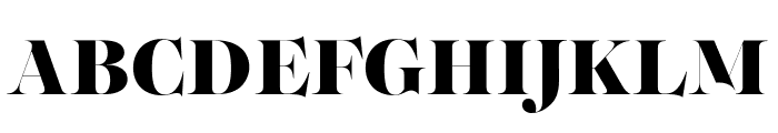 PFRegalFinessePro-Black Font UPPERCASE