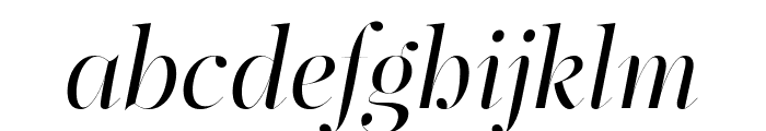 PFRegalFinessePro-Italic Font LOWERCASE