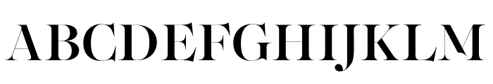 PFRegalFinessePro-Medium Font UPPERCASE