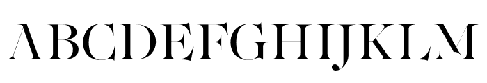 PFRegalFinessePro-Regular Font UPPERCASE