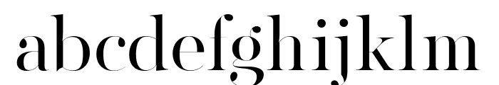 PFRegalFinessePro-Regular Font LOWERCASE
