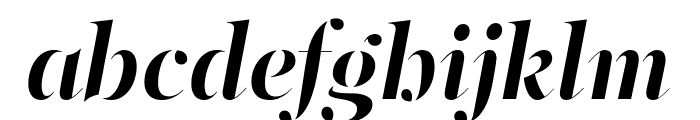 PFRegalStencilPro-BoldItalic Font LOWERCASE