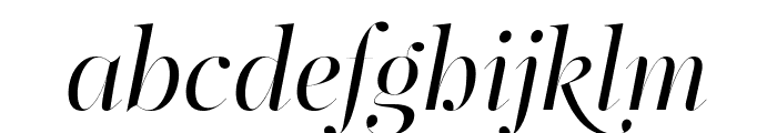 PFRegalSwashPro-Regular Font LOWERCASE