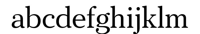 PFRegalTextPro-RegularB Font LOWERCASE