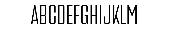 PFVenueCondensed-Light Font UPPERCASE