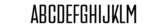 PFVenueCondensed-Regular Font UPPERCASE