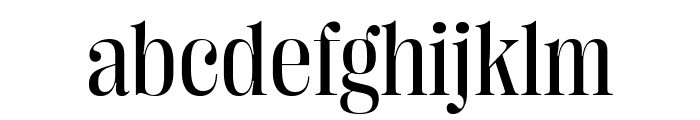 PP Right Didone   Compact Regular Font LOWERCASE