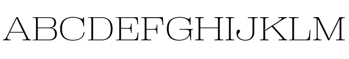 PP Right Serif   Spatial Fine Font UPPERCASE