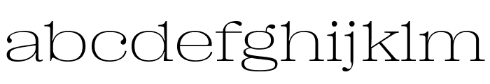 PP Right Serif   Spatial Fine Font LOWERCASE