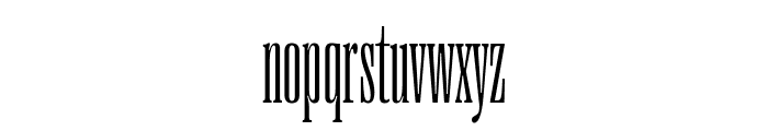 PP Right Serif   Tall Fine Font LOWERCASE