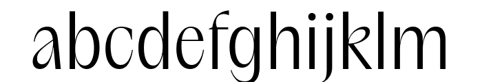 PPAcma Light Font LOWERCASE