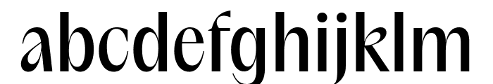 PPAcma Medium Font LOWERCASE