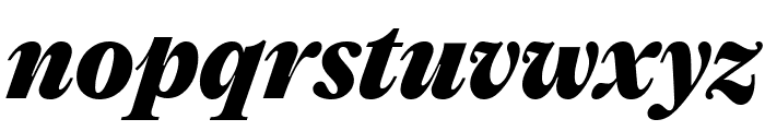 PPEditorialNew HeavyItalic Font LOWERCASE