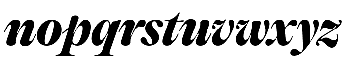 PPEditorialOld UltraboldItalic Font LOWERCASE