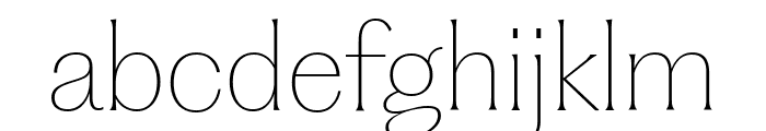 PPFragment GlareThin Font LOWERCASE