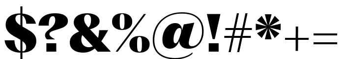 PPFragment SerifBlack Font OTHER CHARS