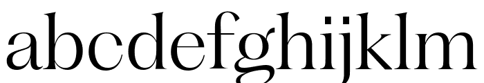 PPFragment SerifLight Font LOWERCASE