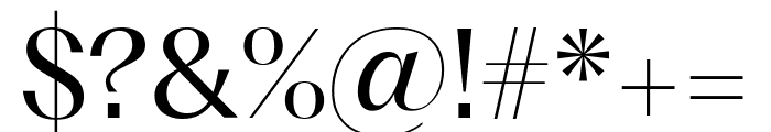 PPFragment SerifRegular Font OTHER CHARS