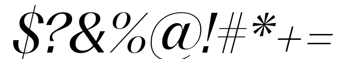 PPFragment SerifRegularItalic Font OTHER CHARS