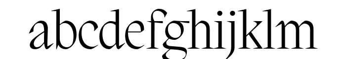 PPMigra Light Font LOWERCASE