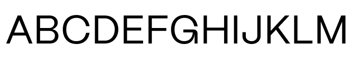 PPMori Regular Font UPPERCASE