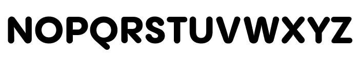 PPPangramSansRounded Extrabold Font UPPERCASE