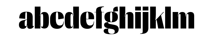 PPRightSans CompactBlack Font LOWERCASE