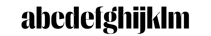 PPRightSans CompactDark Font LOWERCASE