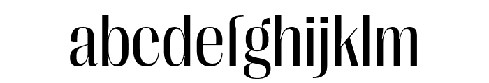 PPRightSans CompactRegular Font LOWERCASE
