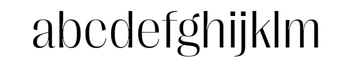 PPRightSans Light Font LOWERCASE