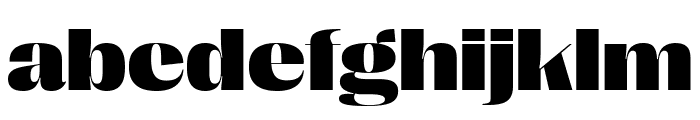 PPRightSans WideBlack Font LOWERCASE