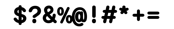 Pachinko Bold Mono Font OTHER CHARS