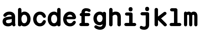 Pachinko Bold Mono Font LOWERCASE