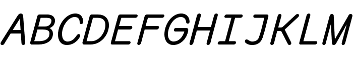 Pachinko Regular Italic Font UPPERCASE