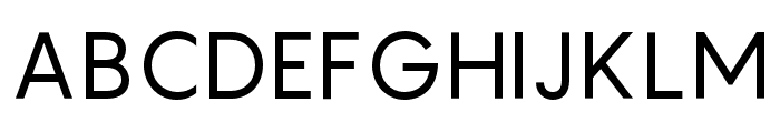 Pangram Sans Regular Font UPPERCASE