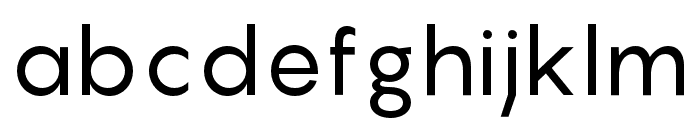 Pangram Sans Regular Font LOWERCASE