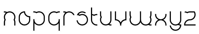 Panomono Font LOWERCASE