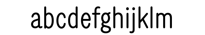 Pantograph Condensed Light Pro Font LOWERCASE