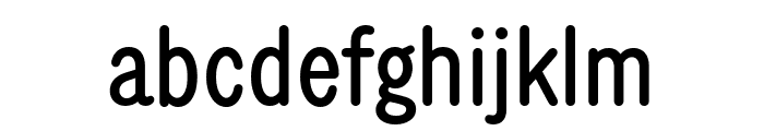 Pantograph Condensed Regular Pro Font LOWERCASE